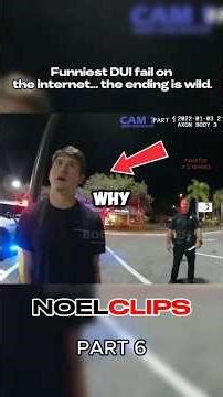 Funniest DUI Fail On The Internet… the ending is wild 😳 #shorts