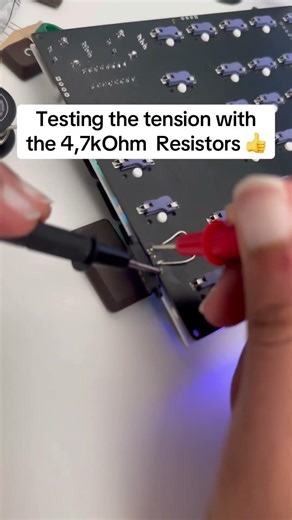 Testing the PCB of the Wenneboard #wenneboard #bestkeyboard #keyboard