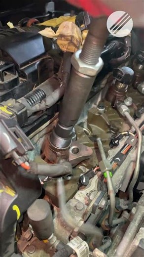 How to get an stuck Diesel Injector out