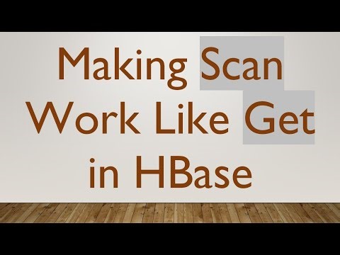 Making Scan Work Like Get in HBase