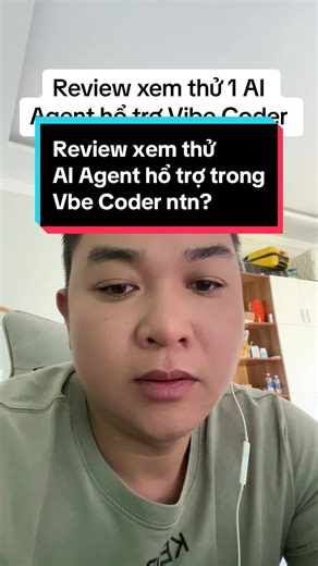 Vibe Coding 79: Review xem thử AI Agent hổ trợ trong Vbe Coder ntn? #ongchuvibecoding #ungdungai #BeHocGioi #kiemtienvoivibecoding #englishkids #vibecoding