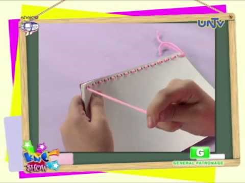 Art project: Notebook Recycling