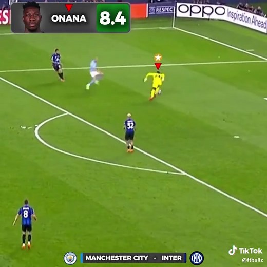 Andre Onana's Match Rating: Man City vs Inter UCL 2023