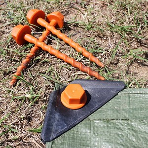 Screw-in Peg Small (S) • Pack of 12 (PP05) • Ground Matting & Sunshade pegs