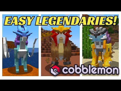 How To Get Raikou, Suicune, and Entei EASILY In Cobblemon! Cobblemon Legendary Spawn Guide