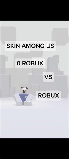 skin de among us (0=robux) 🆚 (Robux)