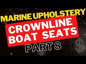 Boat Seat Upholstery Step by Step How to Upholster Boat Seats Marine Upholstery Tutorial PART 8