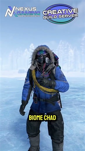 Our creative build server has all the biomes you need #Rust #RustServers #PlayRust #RustPC