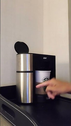 How to Use Coffee Machine CV1 in Hotel Room