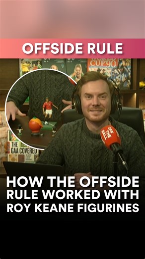 Still struggling with the offside rule? 🤔 Off The Ball's Eoin Sheahan has a nifty demonstration to break down how the offside rule works using Roy Keane & Spain's World Cup mascot Naranjito 🍊