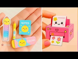 11 Easy craft ideas/ Paper craft / miniature craft /how to make / DIY/ school project/ art and craft