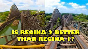 32K views · 92 reactions | The wooden roller coaster "Regina" at Tobu Zoo in Japan was recently refurbished with new track and a new train and re-named "Regina II." But is it better? | Theme Park Review | Facebook