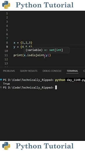 Python's Most Overlooked Set Method | Python Tutorial