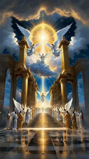 Visions of Heavenly Ascension and Angelic Glory