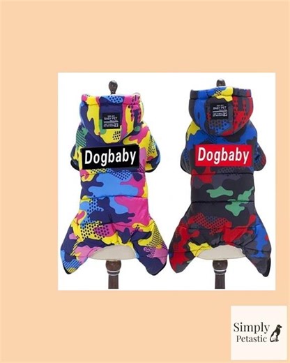 Dog Jumpsuit Thicken Warm Winter Dog Clothes for Small Dogs