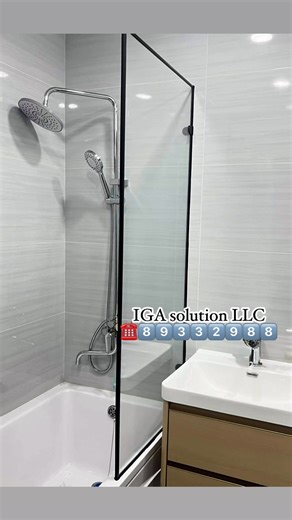 IGA solution LLC-шилэн хийцлэл #ванныхаалт #ваннышилэнхаалт #душныхаалт #ХатжуулсанШил | IGA solution LLC-шилэн хийцлэл