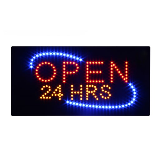 Watch LED Open 24 Hours Sign for Business. on Amazon Live