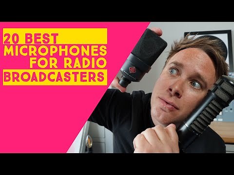 Top 20 Best Microphones for Radio Broadcasting & Podcasting