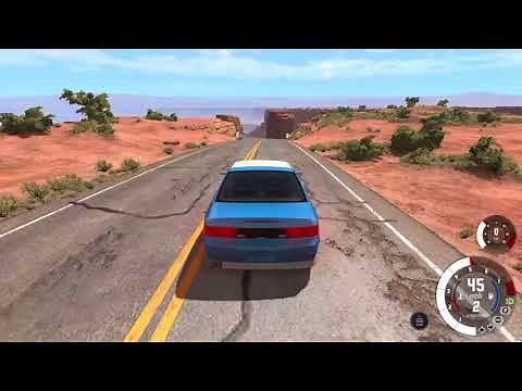 Trying to BeamNG Drive with a PS4 Controller.