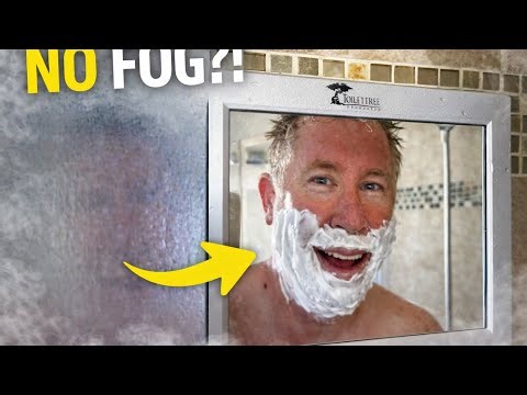 Shaving in the Shower Just Got Easier | Fogless Mirror Review