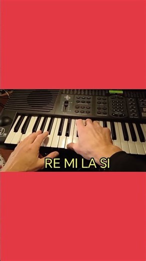 first piano chords for a famous melody