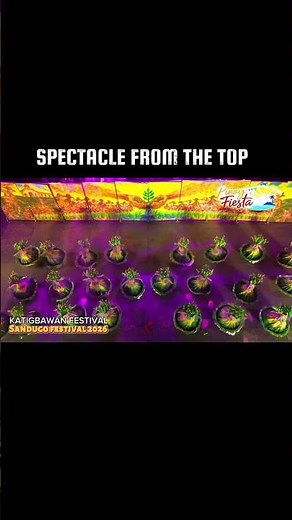 Spectacule from the top. Katigbawan Festival from Catigbian | Sandugo Festival 2026 Champion