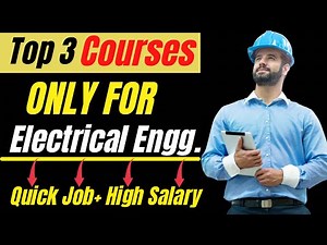 Top 3 free Courses for Electrical engg. | Quick Job + High Salary | Best career for Electrical engg