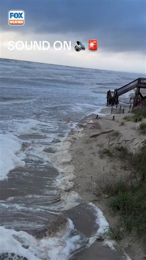 1.2M views · 2.4K reactions | VOLUME UP : Listen to the sound of waves crashing as Hurricane Erin’s powerful swell roars ashore in Corolla, North Carolina. Credit: Nick DeMartino #hurricane #hurricaneseason #beach #foxweather #weather | FOX Weather | Facebook