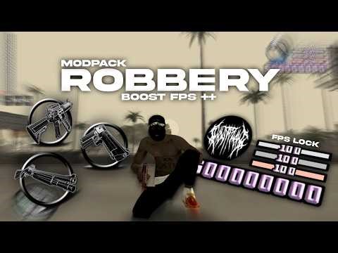 MODPACK ROBBER BOOST FPS CUMAN 150MB JIRR AUTO KETAGIHAN PERSUIT SAMA PD | GTA SAMP MOBILE