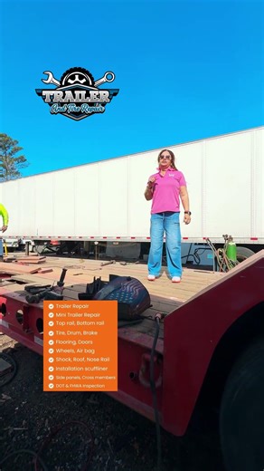 Trailer and tire repair