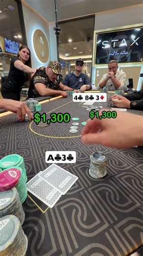 Insane action on the turn 😲 #poker