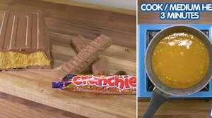 B&M reveal how to make a giant Crunchie bar with four ingredients