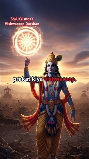 (Hindi) Shri Krishna’s Vishwaroop Darshan | Kurukshetra | Bhagavad Gita Chapter 11 #krishna