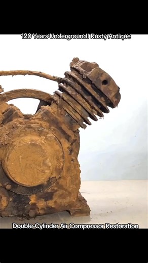 Restoring a 120-Year-Old Double-Cylinder Air Compressor