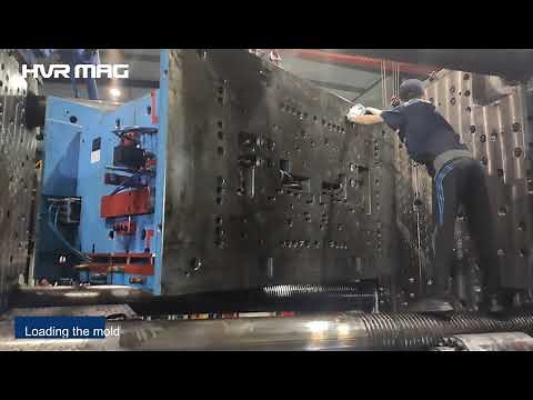 Quick Change Mold Clamps for 2300 Ton Injection Molding Machine | HVR MAG