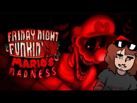 Jugando el MEJOR mod de fnf y su UPDATE!!! (Mario's Madness V2)
