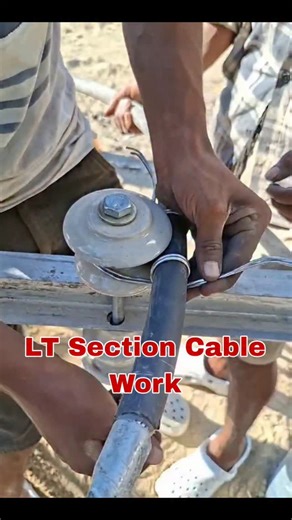 Technical Work on Instagram: "LT Section Cable Work #electricalwork #ElectricalSafety #isolator #viral #electricianlife #reels #electrician #electrical #work"