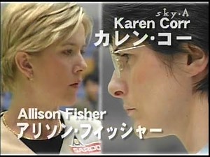 Allison Fisher vs Karen Corr Women's world championship 2001