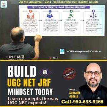 Dispute Settlement Methods | UGC NET Management Paper 2 #ugcnetmanagement #ugcnetjune2026 #shorts