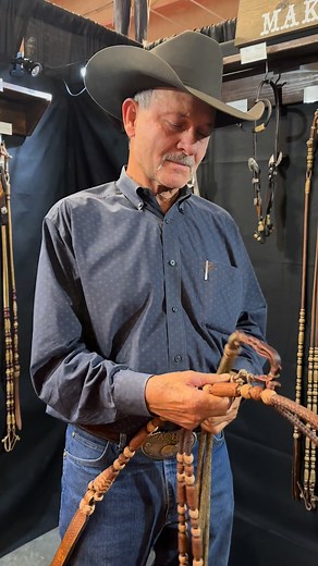 World Champion, Mike Major, came by to pick up some new saddles and got roped into telling us about his favorite Romal Reins. Bidding starts today in the Saddle House Makers Showcase. | The Saddle House