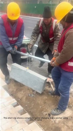 How a Brick Clamp Saves Your Back on a Job Site