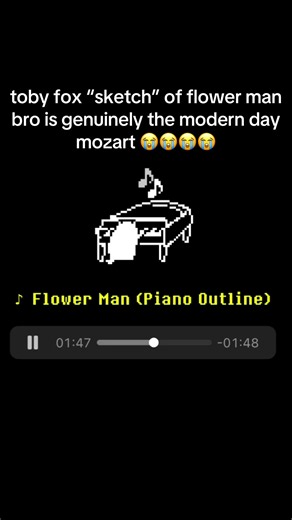 Toby Fox Flower Man piano cover — why fans call him the modern Mozart