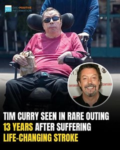 61K views · 104 reactions | Rocky Horror star Tim Curry made a rare public appearance in Los Angeles — and fans were stunned by how he looked  After years away from the spotlight, the beloved actor has people talking again  See the photos and reactions in the comments below  | Fairwinds Farm | Facebook