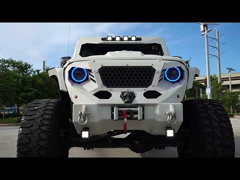 Apocalypse White Doomsday 6x6 Truck