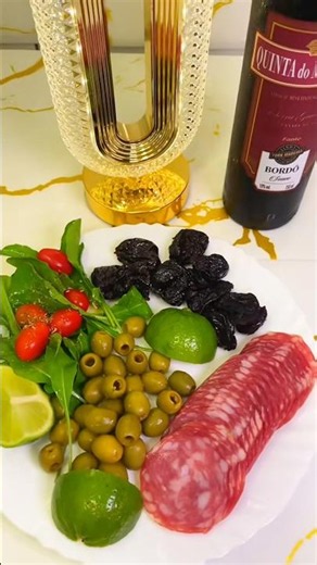 Italian salami charcuterie board