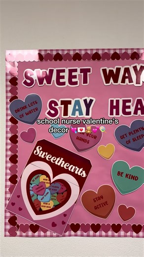 Year-Round Valentine's Decor for School Nurses