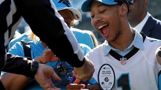 Chancellor Lee Adams, the son Rae Carruth nearly killed, graduates from high school