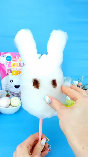 Easter Sugar-free Cotton Candy Recipes🍭🐇😍Save them for later so you can repeat this yourself #HEB #cottoncandy #DIYfood #diycottoncandy #sugarfreecandy #zollicandy