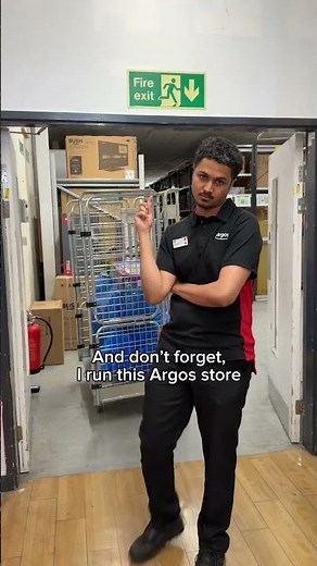 I run this Argos store