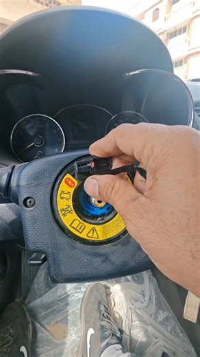 How to Correctly Set a New Clock Spring ✅✅ | مركز عادل غزال لصيانه السيارات